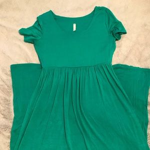 Maxi maternity dress